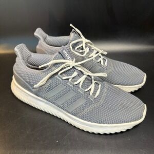Adidas Cloudfoam‎ Gray Running Shoes Sneakers Mens Size 11.5 Athletic